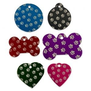 Pawprint Designer Tag