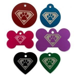 Super Dog Designer Tag