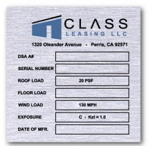 Metal Name Plates for Electrical Industry