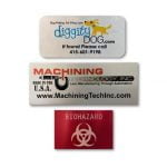 Custom Printed Aluminum Labels