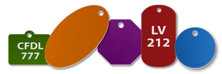 Aluminum Key Tags