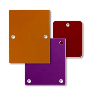 Aluminum Blank Rectangle Nameplates