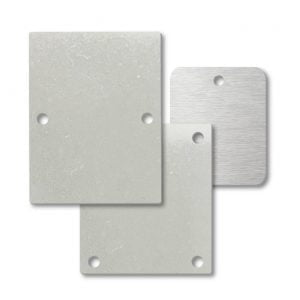 Stainless Steel Blank Rectangle Nameplates