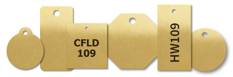 Brass Key Tags