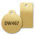 Brass Valve Tags