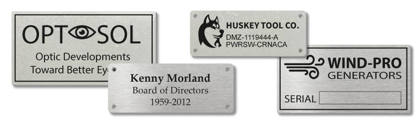 Stainless Steel Nameplates