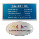 Printed Aluminum Nameplates