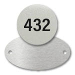 Stainless Steel Locker Tags