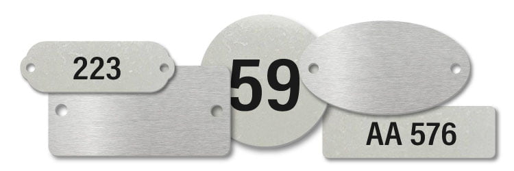 Stainless Steel Locker Tags