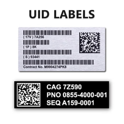 UID Tags, UID Labels, UID Stickers